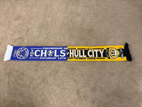 Chelsea hull match day - match, scarf