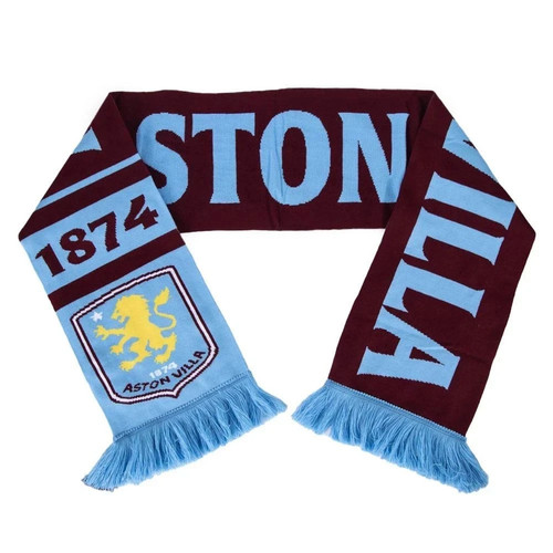 Aston villa nero scarf - villa, fc