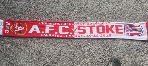Arsenal stoke city match - stoke,