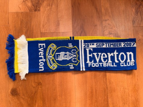 Everton match day scarf - match,